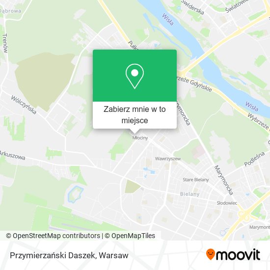 Mapa Przymierzański Daszek