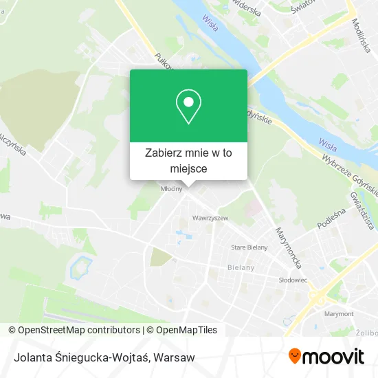 Mapa Jolanta Śniegucka-Wojtaś