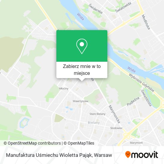 Mapa Manufaktura Uśmiechu Wioletta Pająk