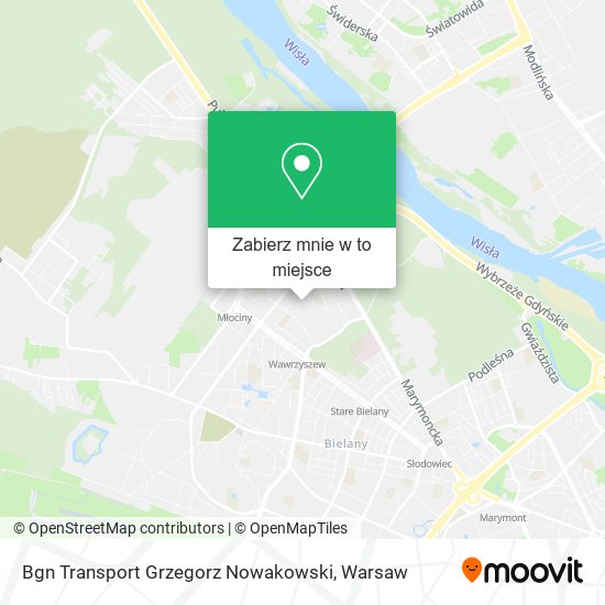 Mapa Bgn Transport Grzegorz Nowakowski