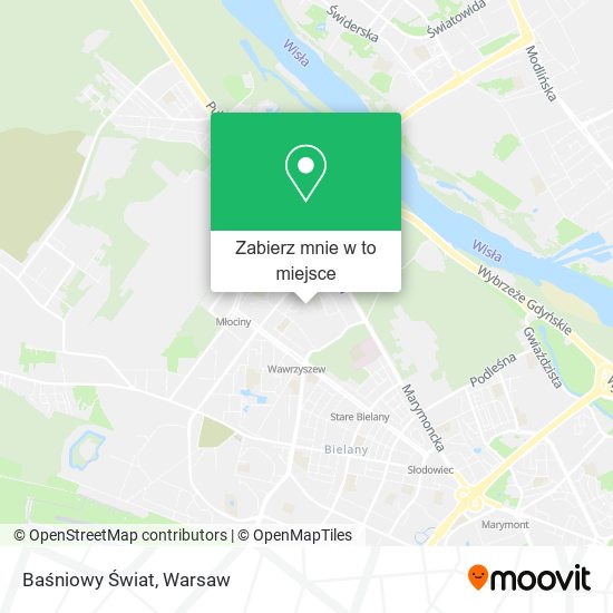 Mapa Baśniowy Świat