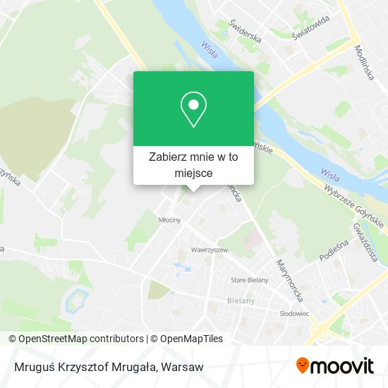 Mapa Mruguś Krzysztof Mrugała