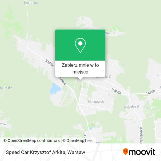 Mapa Speed Car Krzysztof Arkita