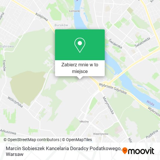 Mapa Marcin Sobieszek Kancelaria Doradcy Podatkowego