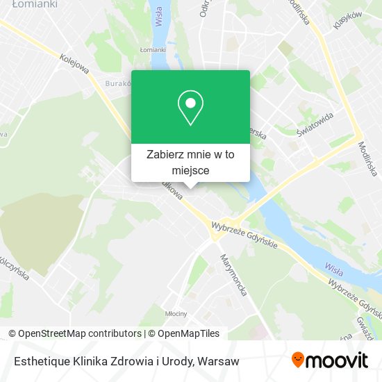 Mapa Esthetique Klinika Zdrowia i Urody