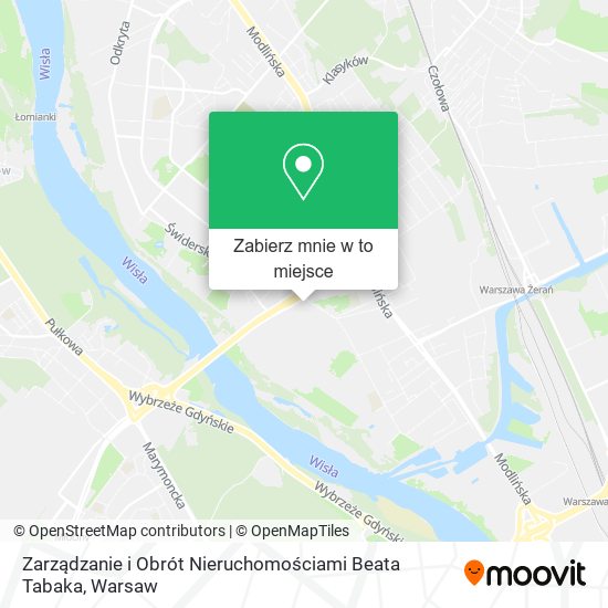 Mapa Zarządzanie i Obrót Nieruchomościami Beata Tabaka