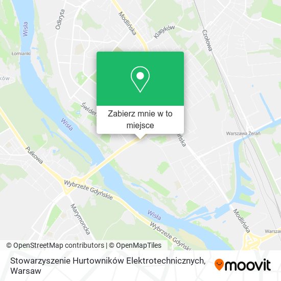 Mapa Stowarzyszenie Hurtowników Elektrotechnicznych