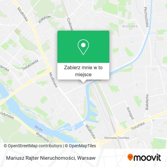 Mapa Mariusz Rajter Nieruchomości