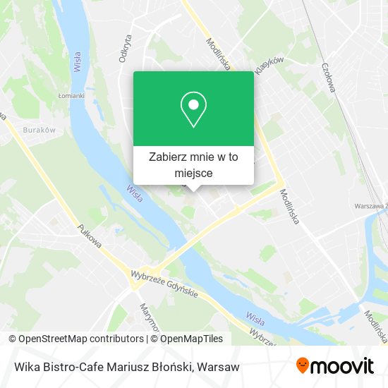 Mapa Wika Bistro-Cafe Mariusz Błoński