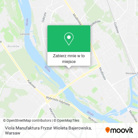 Mapa Viola Manufaktura Fryzur Wioleta Bajerowska