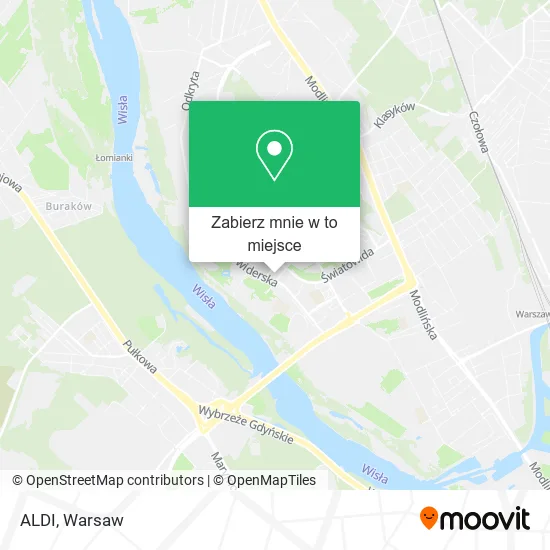 Mapa ALDI