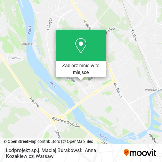 Mapa Lcdprojekt sp.j. Maciej Burakowski Anna Kozakiewicz