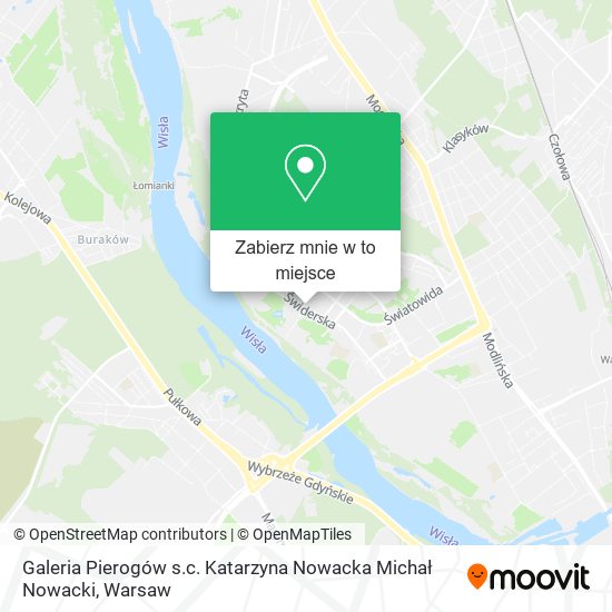 Mapa Galeria Pierogów s.c. Katarzyna Nowacka Michał Nowacki