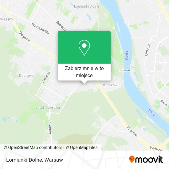 Mapa Lomianki Dolne