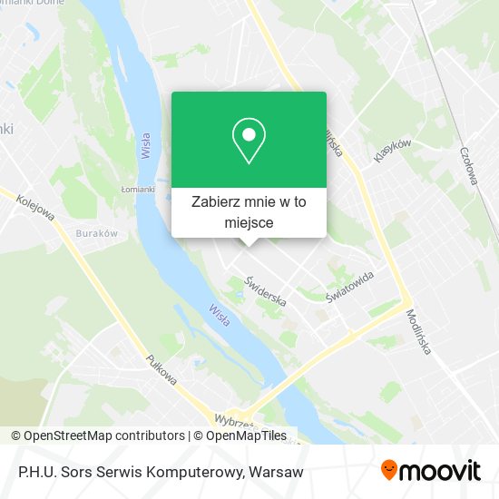 Mapa P.H.U. Sors Serwis Komputerowy