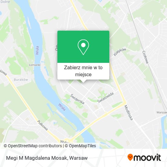 Mapa Megi M Magdalena Mosak