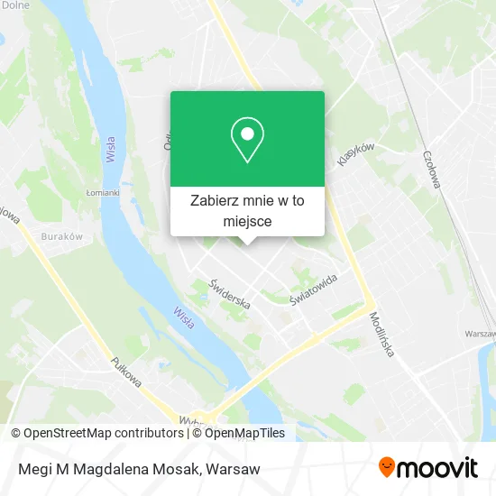 Mapa Megi M Magdalena Mosak