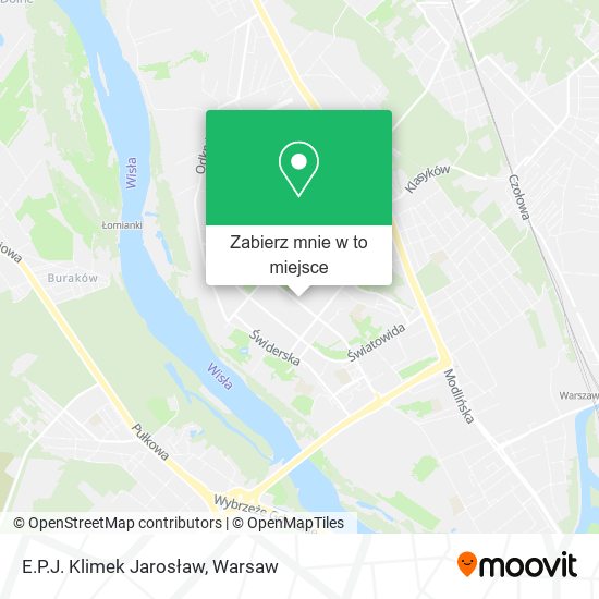 Mapa E.P.J. Klimek Jarosław