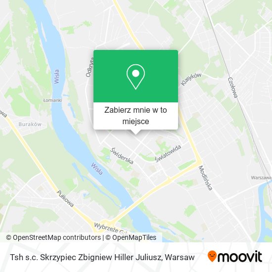 Mapa Tsh s.c. Skrzypiec Zbigniew Hiller Juliusz