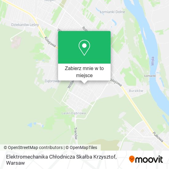 Mapa Elektromechanika Chłodnicza Skałba Krzysztof