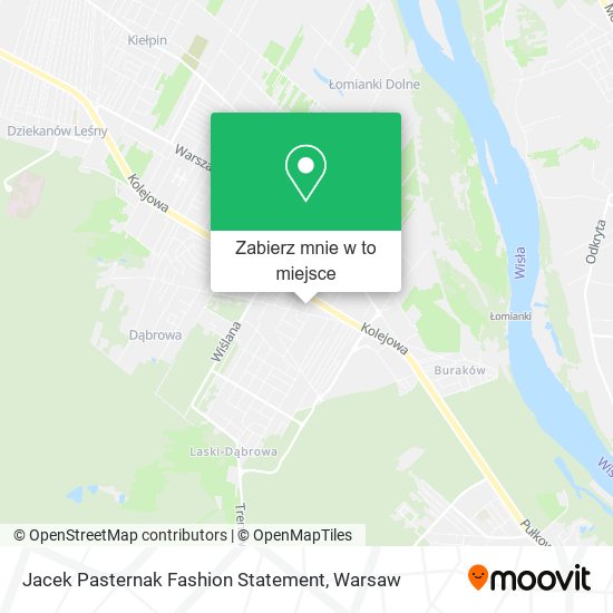 Mapa Jacek Pasternak Fashion Statement