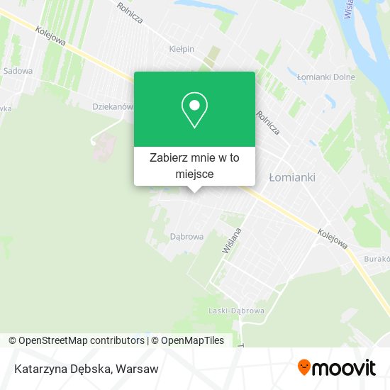 Mapa Katarzyna Dębska