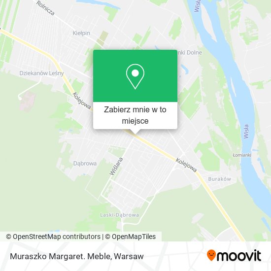 Mapa Muraszko Margaret. Meble