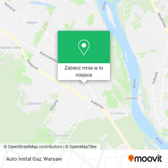 Mapa Auto Instal Gaz