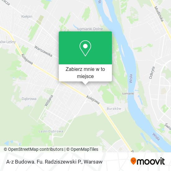 Mapa A-z Budowa. Fu. Radziszewski P.