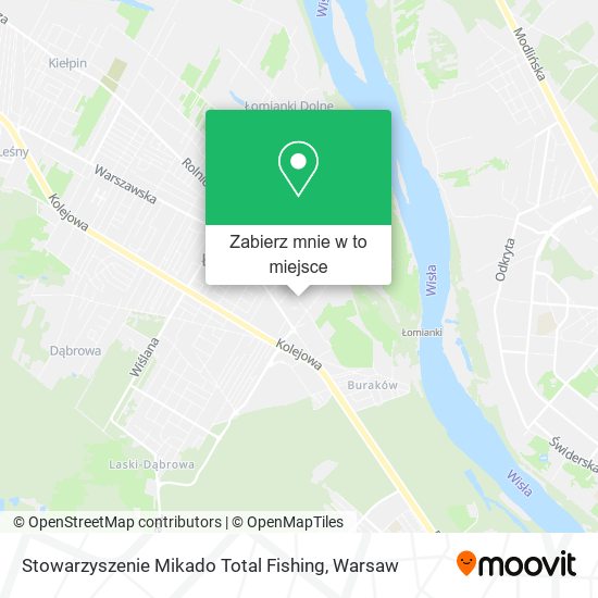 Mapa Stowarzyszenie Mikado Total Fishing