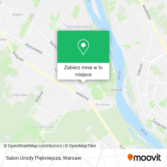 Mapa Salon Urody Piękniejsza