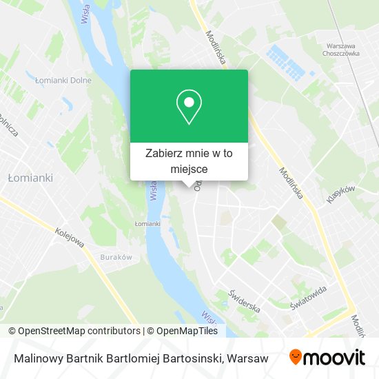 Mapa Malinowy Bartnik Bartlomiej Bartosinski