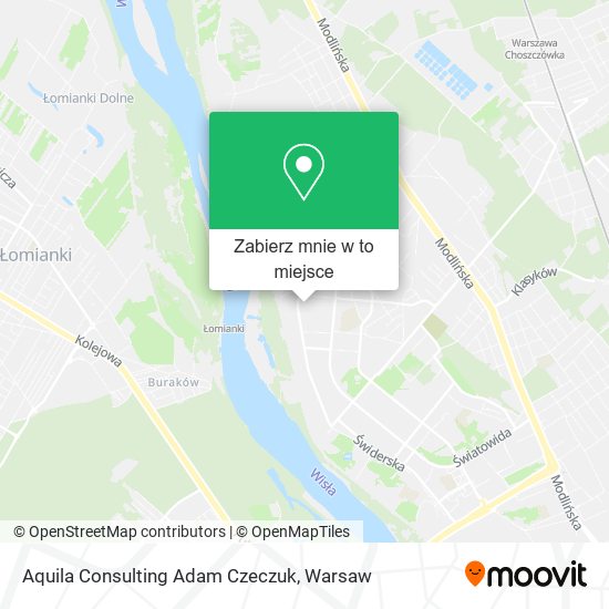 Mapa Aquila Consulting Adam Czeczuk