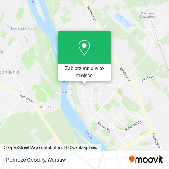 Mapa Podróże Goodfly