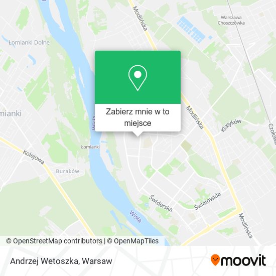 Mapa Andrzej Wetoszka