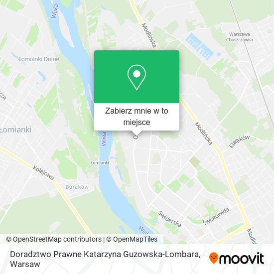 Mapa Doradztwo Prawne Katarzyna Guzowska-Lombara