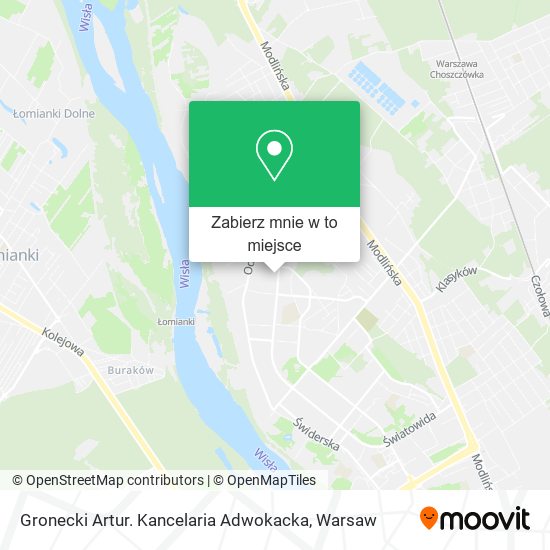 Mapa Gronecki Artur. Kancelaria Adwokacka