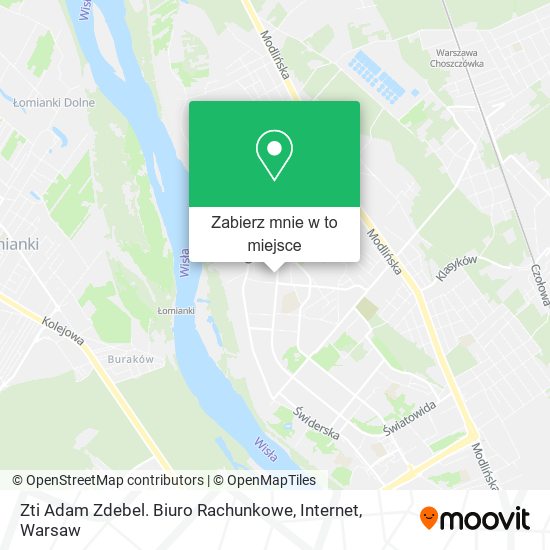 Mapa Zti Adam Zdebel. Biuro Rachunkowe, Internet