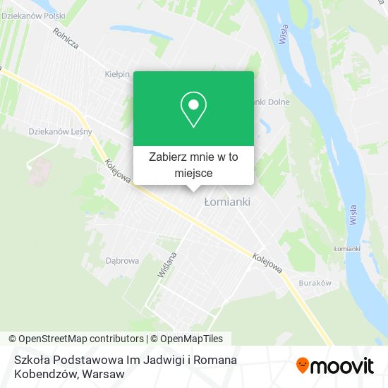 Mapa Szkoła Podstawowa Im Jadwigi i Romana Kobendzów