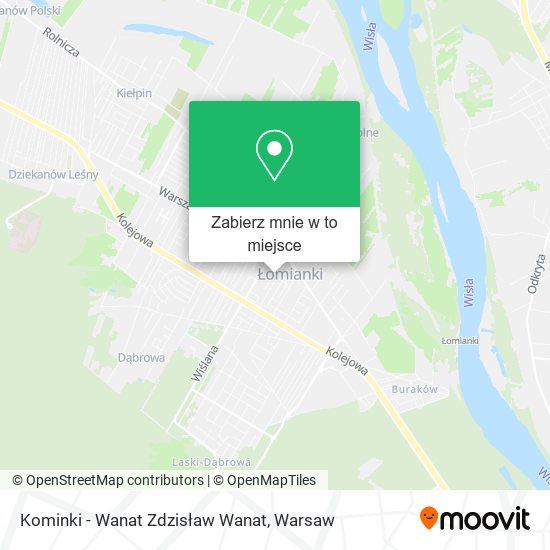 Mapa Kominki - Wanat Zdzisław Wanat