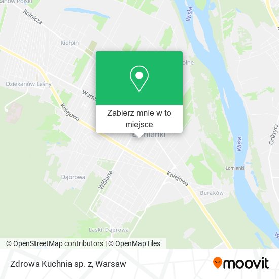 Mapa Zdrowa Kuchnia sp. z