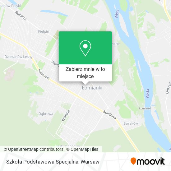 Mapa Szkoła Podstawowa Specjalna