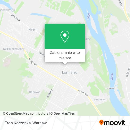 Mapa Tron Korzonka