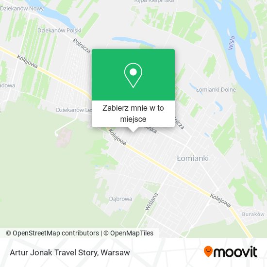 Mapa Artur Jonak Travel Story