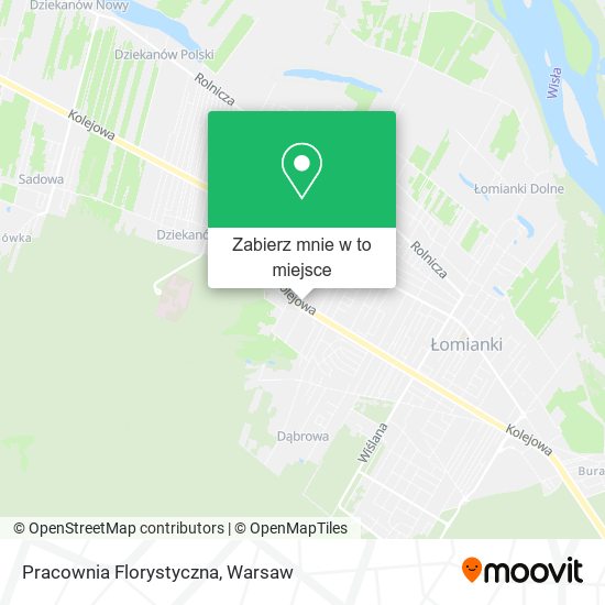 Mapa Pracownia Florystyczna