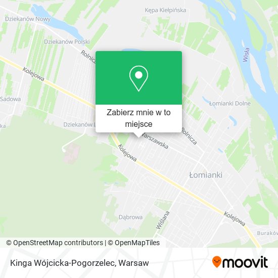 Mapa Kinga Wójcicka-Pogorzelec