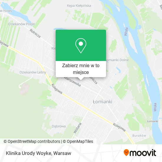 Mapa Klinika Urody Woyke