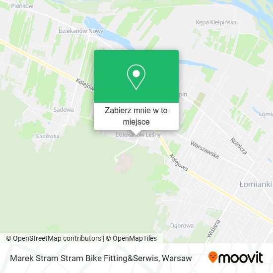 Mapa Marek Stram Stram Bike Fitting&Serwis