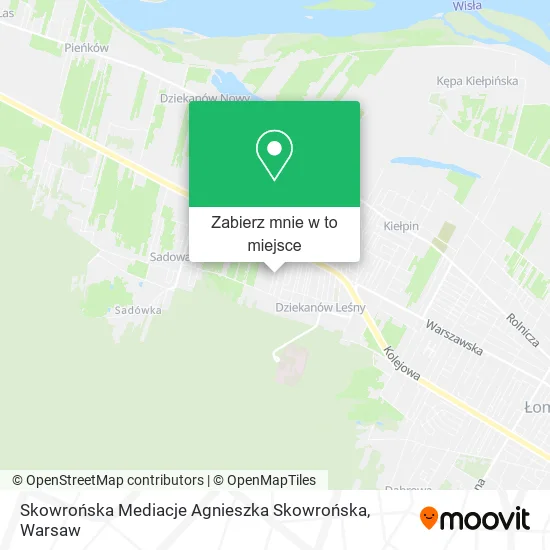 Mapa Skowrońska Mediacje Agnieszka Skowrońska