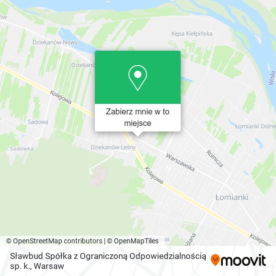 Mapa Sławbud Spółka z Ograniczoną Odpowiedzialnością sp. k.